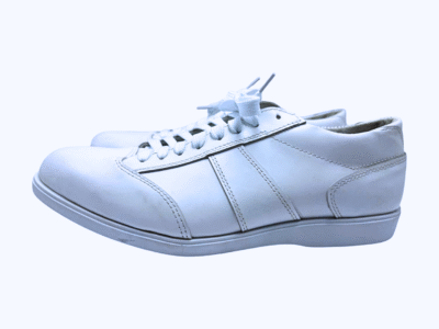 White Leather Sneaker